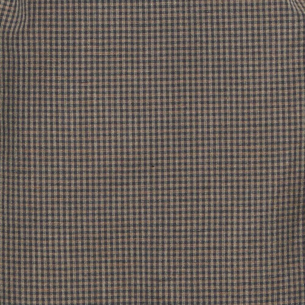 Maison Martin Margiela Brown Printed Linen & Mohair Exaggerated Bow Skirt L - Picture 4 of 6